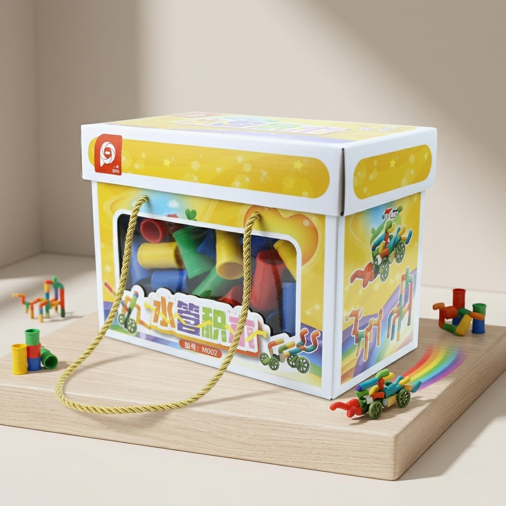 OEM Custom Paper Box for Kids Building Toys