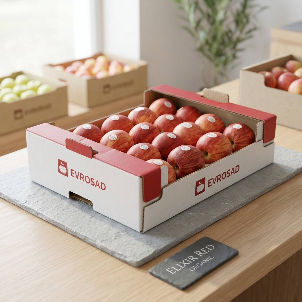 High Quality Produce Packaging Boxes For Retail Apples