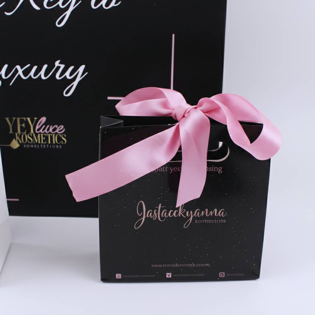 Premium Black Paper Bags Designed For High End Branding
