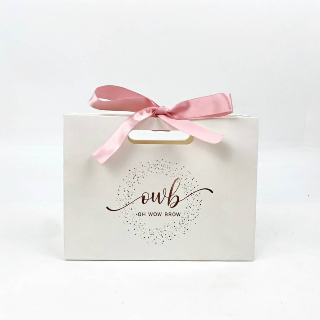 Eco-Friendly Paper Shopping Packaging Gift Bag For Small Business With Design Print