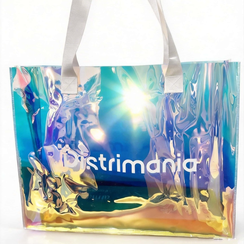 Premium Fashion Holographic Tote Bags Available For Wholesale Purchase