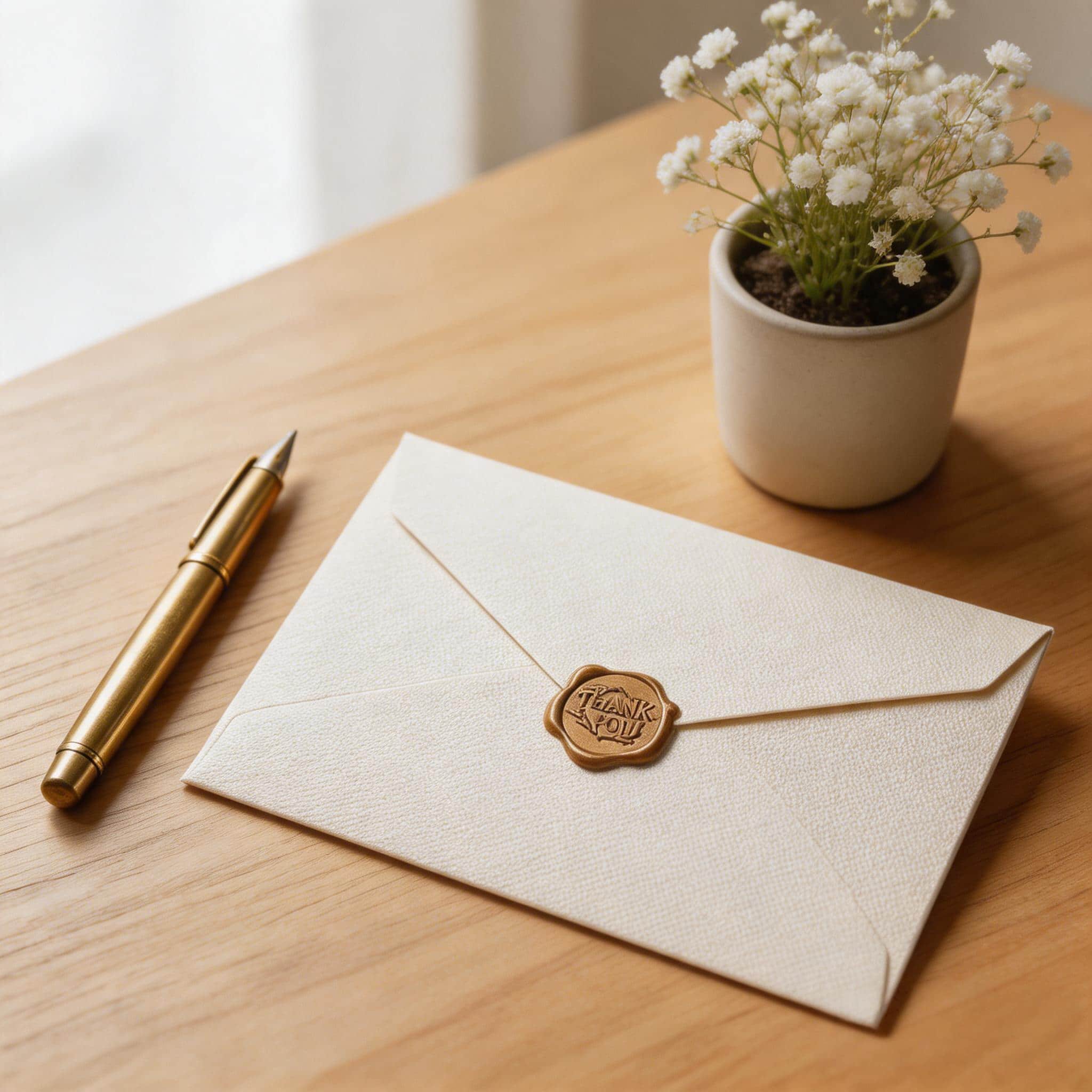 Vintage Floral Lined Envelopes for Handwritten Letters & Stationery