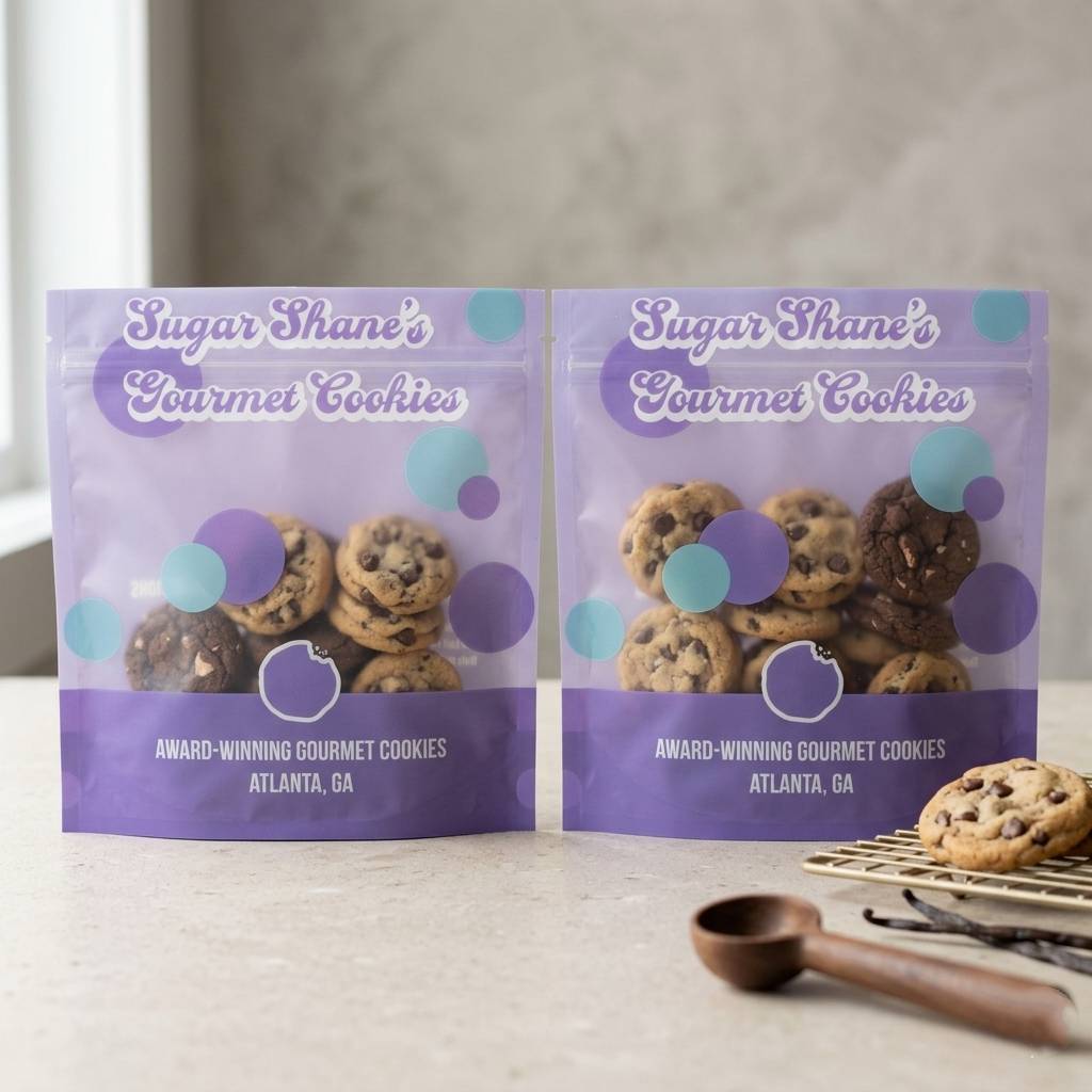 Custom Logo Printed Ziplock Food Bag For Food Brands