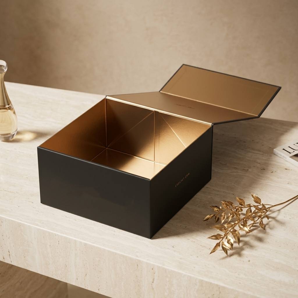 Cardboard Rigid Hardbox Matt Magnet Box Packaging Luxury Folding Gift Box