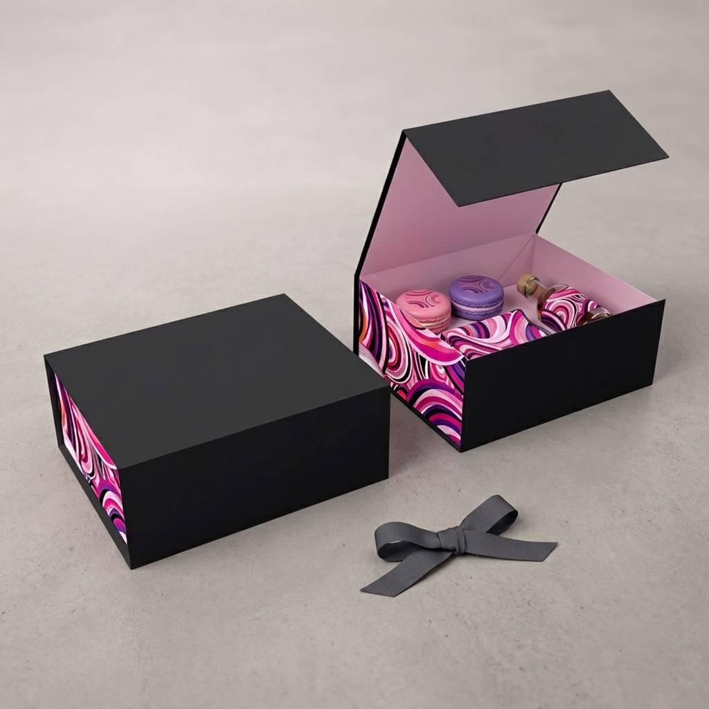 Luxury Rigid Folding Gift Box For Cosmetics And Jewelry