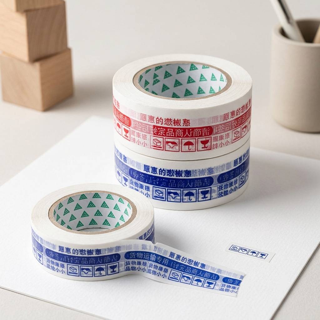 Customized Shipping Tape With Logistics Warning For Secure Delivery