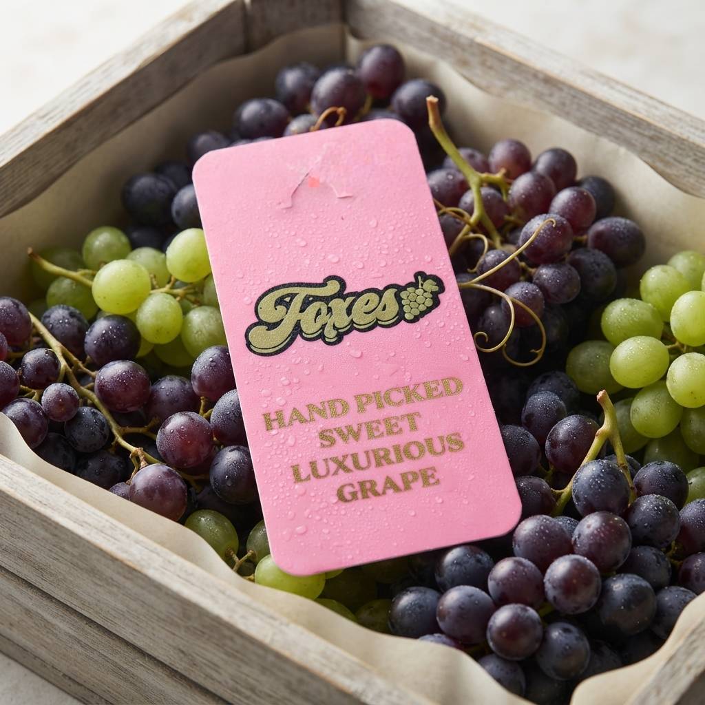 Wholesale Luxury Cardboard Waterproof Paper Hang Tags for Fresh Fruit Packaging Wholesale Luxury Cardboard Waterproof Paper Hang Tags for Fresh Fruit Packaging