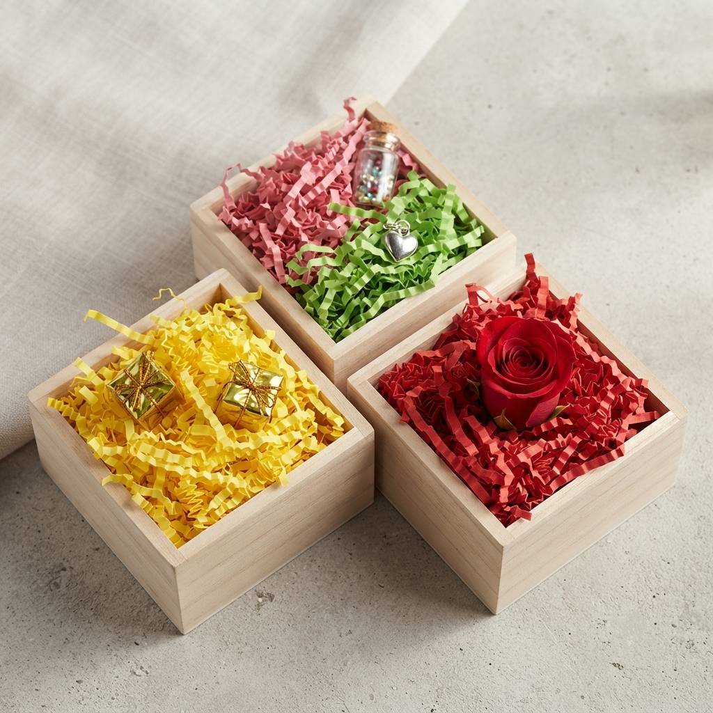 Eco-Friendly Recycle Cutting Paper Shredded Filler Paper for Gift Box