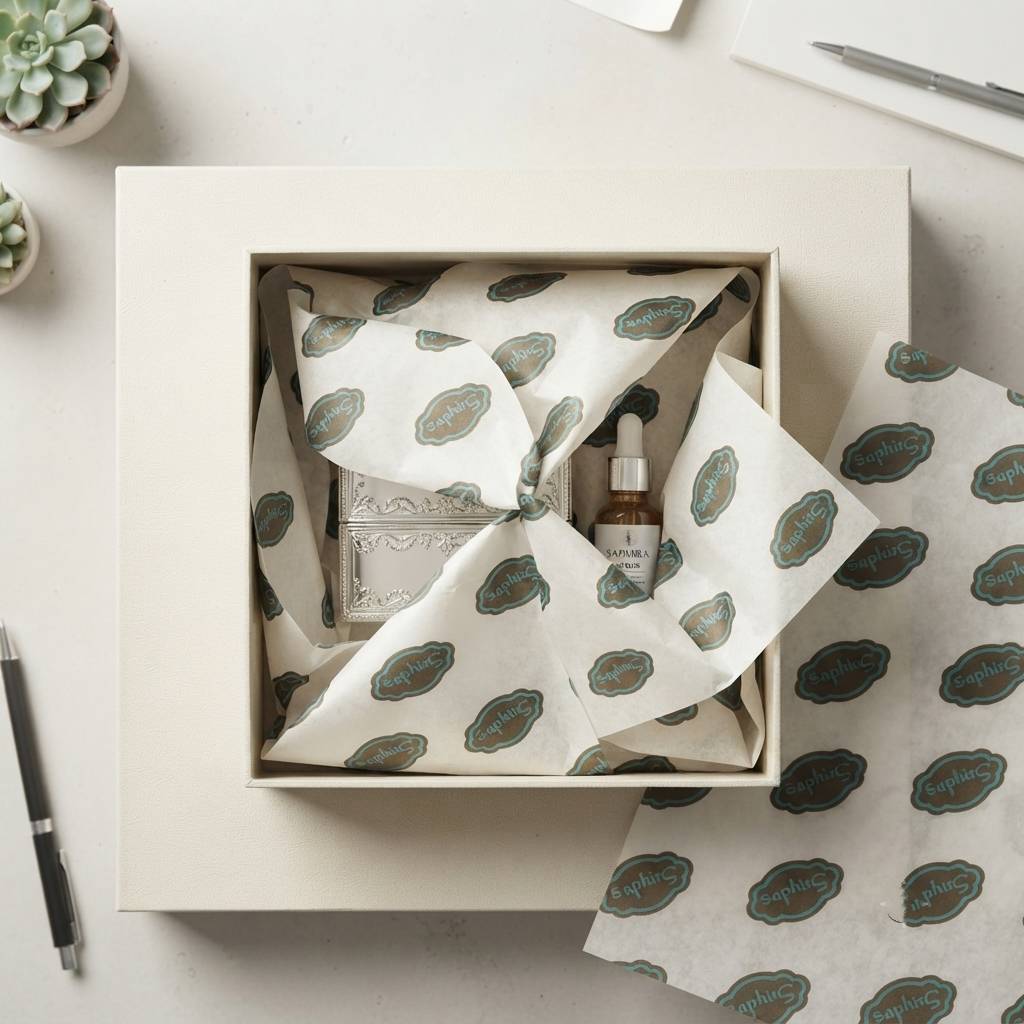 Premium Personalized Tissue Paper For Boutique Brand Presentation